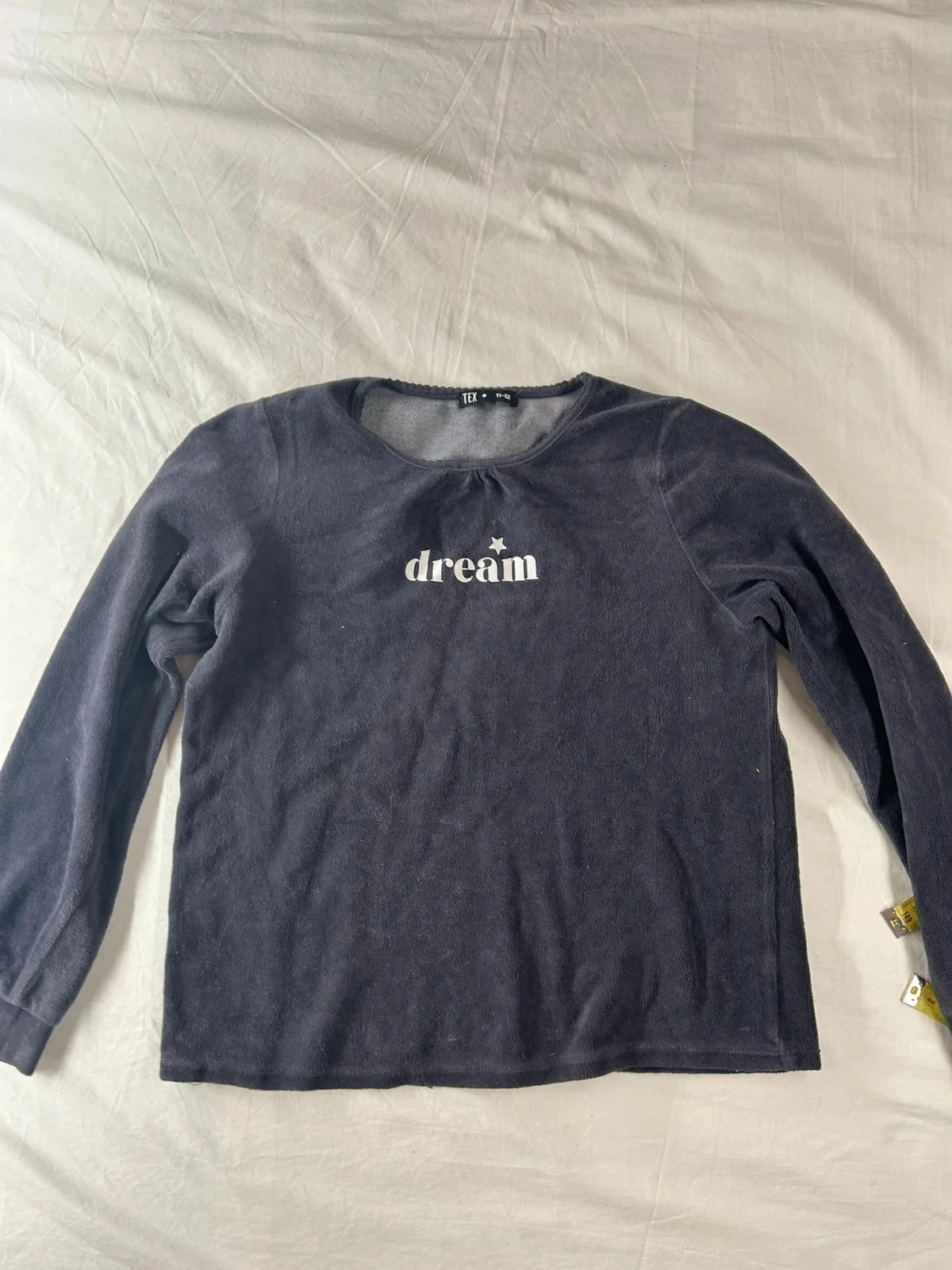 Pull gris noir tex